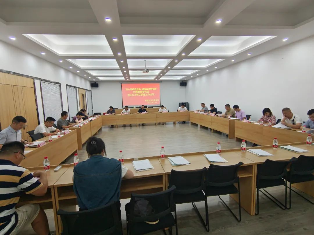 民建义乌市基层委召开“凝心铸魂强根基、团结奋进新征程”主题教育专题学习会暨二季度工作例会