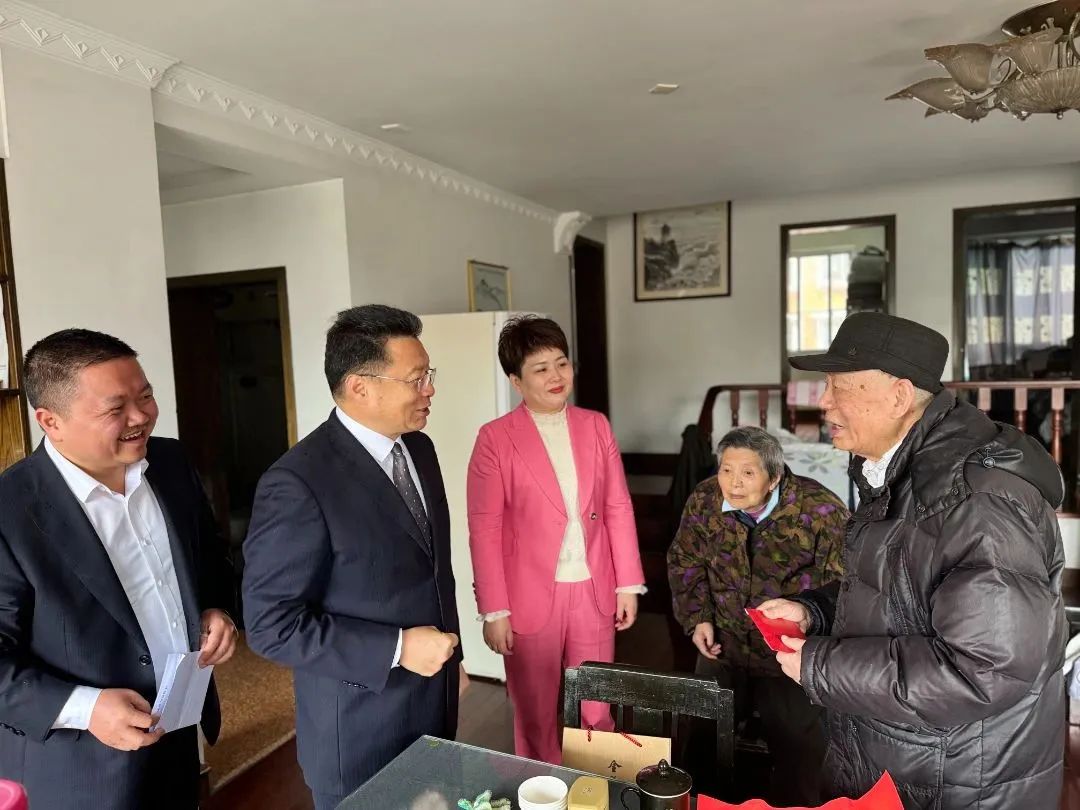 民建金华市委会开展春节走访慰问活动