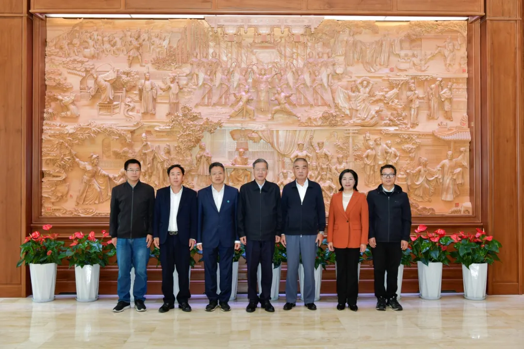 郝明金亲切接见民建金华市委会领导班子